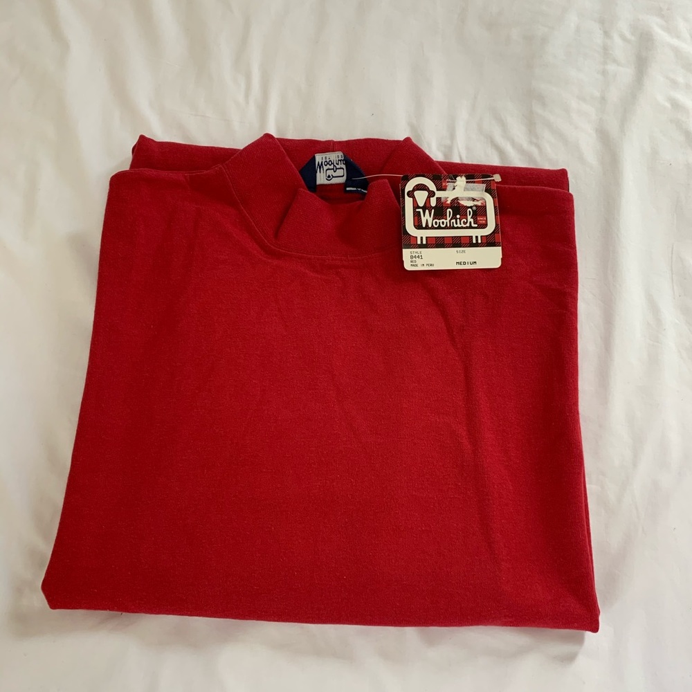 Woolrich New Men's Sweater Color Red